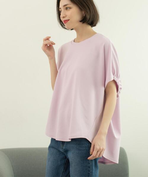 お値下げ新品タグ付きADORE ドルマンリーブ　ブラウス　トップス　ピンク　38 未使用品タグ付き】ADORE ドルマンリーブ ブラウス トップス