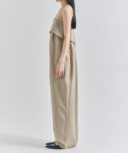 ZOZOTOWN限定》【Louren/ローレン】back tie combinaison/バック