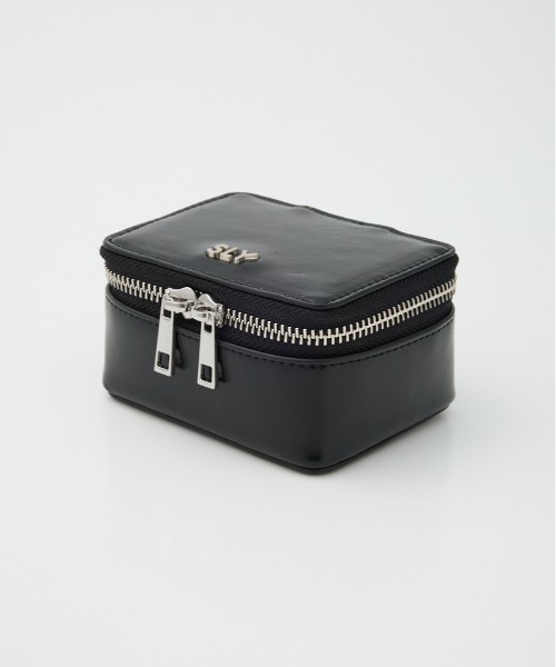 SLY（スライ）の「SQUARE MINI POUCH スクエア ミニポーチ（ポーチ・レディース・ブラック/ブラウン・FREE）」の4枚目の写真