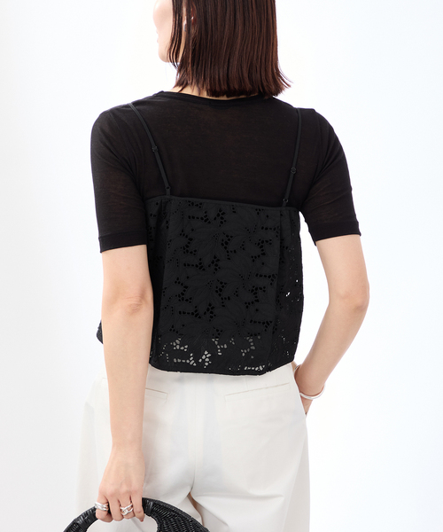 TICCA（ティッカ）の「TICCA ティッカ フラワーレース2WAYキャミソール