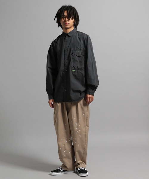 GEORGE'S（ジョージズ）の「ワークペイントパンツ（その他パンツ・メンズ・スカイブルー/その他/ライトベージュ・SMALL/MEDIUM/LARGE）」の2枚目の写真