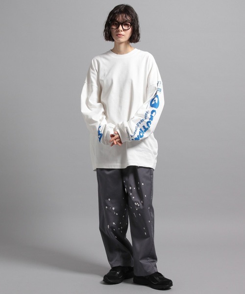 GEORGE'S（ジョージズ）の「ワークペイントパンツ（その他パンツ・メンズ・スカイブルー/その他/ライトベージュ・SMALL/MEDIUM/LARGE）」の8枚目の写真