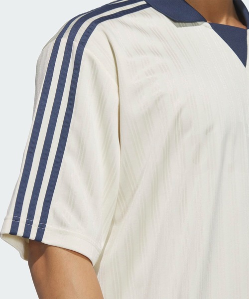 [ADIDAS] Tシャツ 襟付きゴーリートップ クリームホワイト 襟付きゴーリートップ / アディダスオリジナルス adidas
