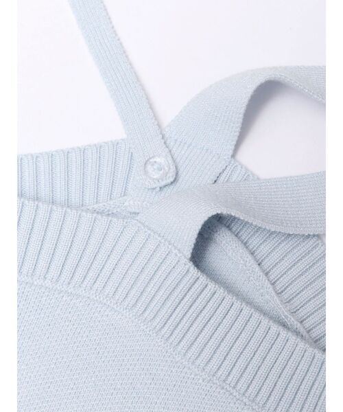 EATME（イートミー）の「リボンボタンデザインアンサンブル（ニット/セーター・レディース・グリーン/イエロー/ブルー・FREE）」の21枚目の写真