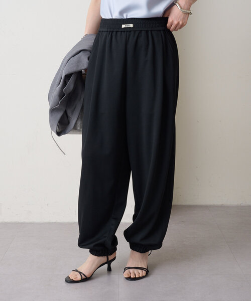 Omekashi(オメカシ)の「NUDEDジャージーパンツ(その他パンツ・レディース・アイボリー/ブラック・36/38)」の15枚目の写真