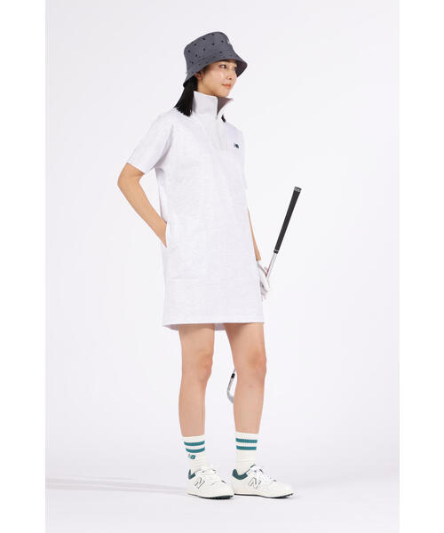 new balance golf】ストレッチ スウェット ハーフジップ
