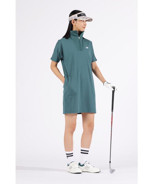 new balance golf】ストレッチ スウェット ハーフジップ