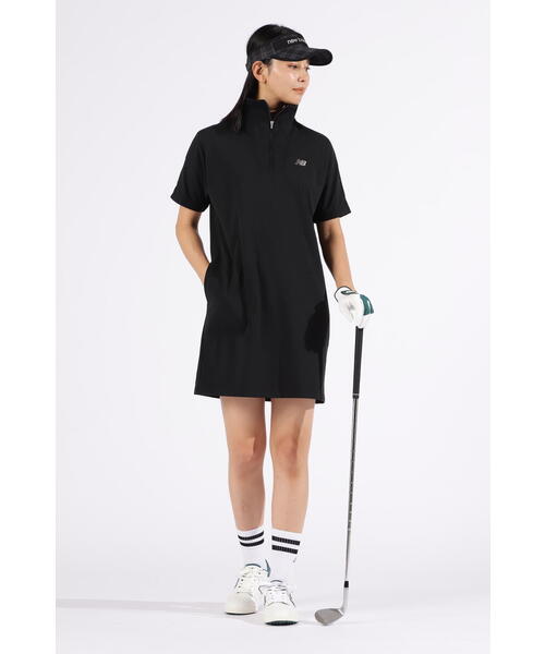 new balance golf】ストレッチ スウェット ハーフジップ