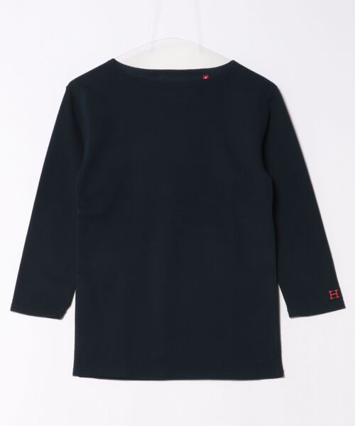 ストレッチフライス ボートネック ハーフスリーブ Tシャツ