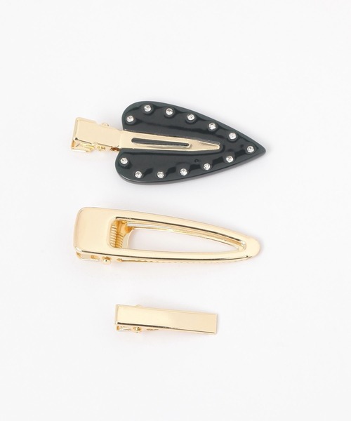 niko and...（ニコアンド）の「ハート3SETヘアクリップ（バレッタ/ヘアクリップ・レディース・グリーン/アイボリー/ライトブルー・0）」の7枚目の写真