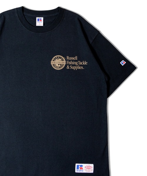 RUSSELLxBERKLEY TODAYS IDEA HEAVY COTTON JERSEY S/S T（T