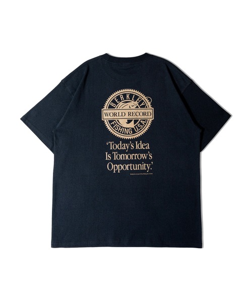 Russell Athletic(ラッセルアスレティック)の「RUSSELLxBERKLEY TODAYS IDEA HEAVY COTTON JERSEY S/S T(Tシャツ/カットソー・メンズ・ホワイト/ブラック・M/L/XL)」の4枚目の写真