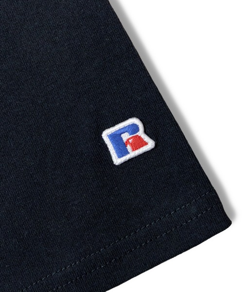 Russell Athletic(ラッセルアスレティック)の「RUSSELLxBERKLEY TODAYS IDEA HEAVY COTTON JERSEY S/S T(Tシャツ/カットソー・メンズ・ホワイト/ブラック・M/L/XL)」の7枚目の写真