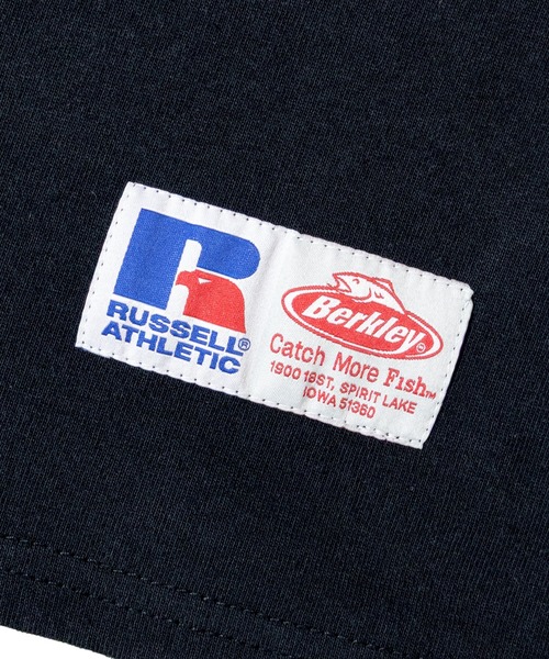 Russell Athletic(ラッセルアスレティック)の「RUSSELLxBERKLEY TODAYS IDEA HEAVY COTTON JERSEY S/S T(Tシャツ/カットソー・メンズ・ホワイト/ブラック・M/L/XL)」の9枚目の写真