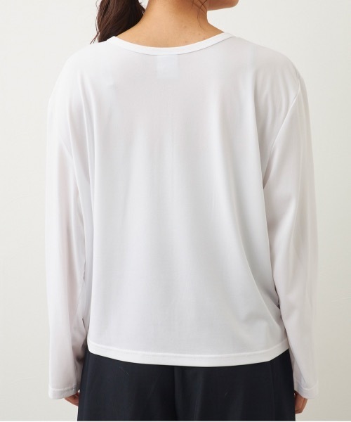 Disney（ディズニー）の「【OP/オーピー】ミッキー/水陸両用スナップボタンカーディガン/レディース（カーディガン/ボレロ・レディース・ピンク/チャコールグレー/ホワイト・MEDIUM/LARGE/X-LARGE）」の6枚目の写真