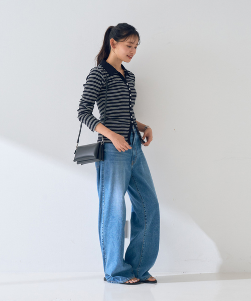 MILLER（ミラー）の「【Robert P.Miller / ロバートピーミラー】Prib Cardigan リブカーディガン（カーディガン/ボレロ・レディース・ブラック・フリー）」の11枚目の写真