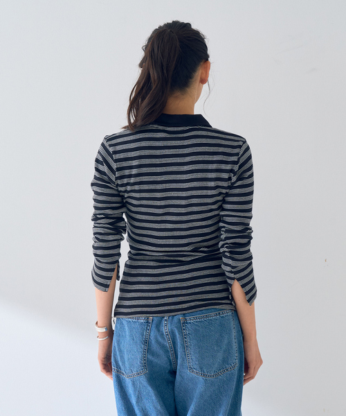 MILLER（ミラー）の「【Robert P.Miller / ロバートピーミラー】Prib Cardigan リブカーディガン（カーディガン/ボレロ・レディース・ブラック・フリー）」の18枚目の写真