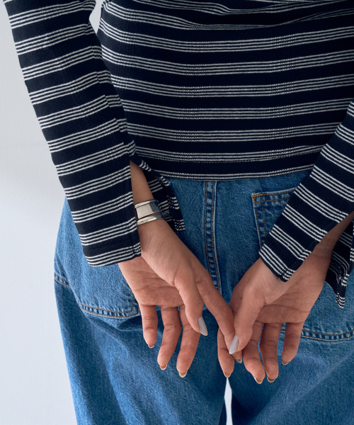 MILLER（ミラー）の「【Robert P.Miller / ロバートピーミラー】Prib Cardigan リブカーディガン（カーディガン/ボレロ・レディース・ブラック・フリー）」の20枚目の写真