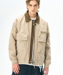 aimoha（アイモハ）の「配色ワークジャケット（その他アウター）」