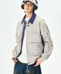 aimoha（アイモハ）の「配色ワークジャケット（その他アウター）」