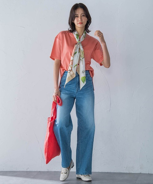 LAUTREAMONT(ロートレアモン)の「【WEB限定】【DELIY】LINEN RAMIE LENO WEAVE SHOULDER BAG(トートバッグ・レディース・イエロー/ライトブルー/ブラック/ベージュ/ピンク・FREE)」の6枚目の写真