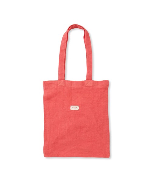 LAUTREAMONT(ロートレアモン)の「【WEB限定】【DELIY】LINEN RAMIE LENO WEAVE SHOULDER BAG(トートバッグ・レディース・イエロー/ライトブルー/ブラック/ベージュ/ピンク・FREE)」の11枚目の写真