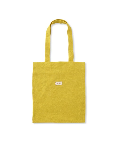 LAUTREAMONT(ロートレアモン)の「【WEB限定】【DELIY】LINEN RAMIE LENO WEAVE SHOULDER BAG(トートバッグ・レディース・イエロー/ライトブルー/ブラック/ベージュ/ピンク・FREE)」の12枚目の写真
