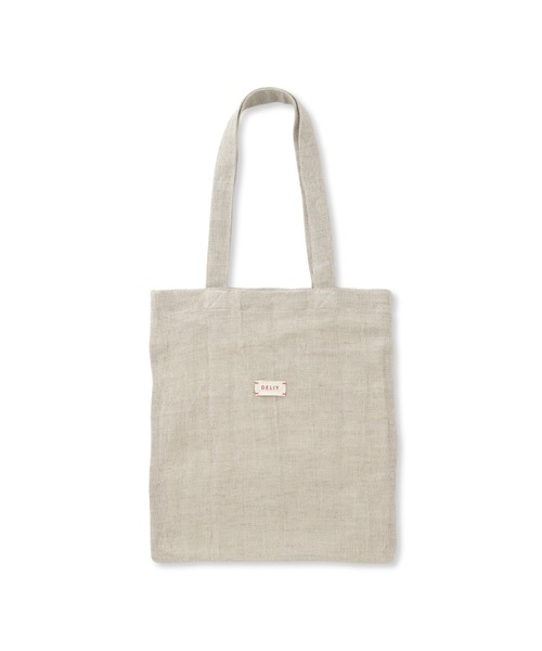 LAUTREAMONT(ロートレアモン)の「【WEB限定】【DELIY】LINEN RAMIE LENO WEAVE SHOULDER BAG(トートバッグ・レディース・イエロー/ライトブルー/ブラック/ベージュ/ピンク・FREE)」の14枚目の写真