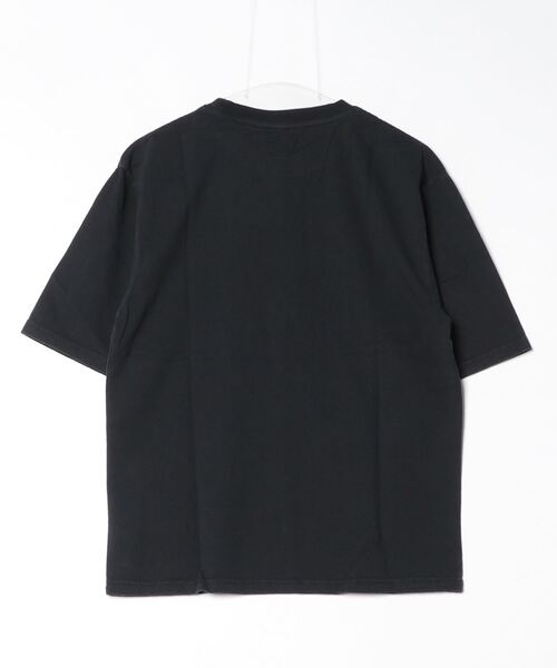 COMMON WARE(コモンウェアー)の「COMMONWARE:"HEART"ロゴ 刺繍 TEE S/S(Tシャツ/カットソー・メンズ・スミクロ/ブラック・S/M/L/XL)」の3枚目の写真