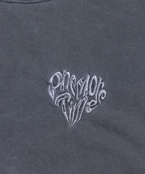 COMMON WARE(コモンウェアー)の「COMMONWARE:"HEART"ロゴ 刺繍 TEE S/S(Tシャツ/カットソー・メンズ・スミクロ/ブラック・S/M/L/XL)」の16枚目の写真