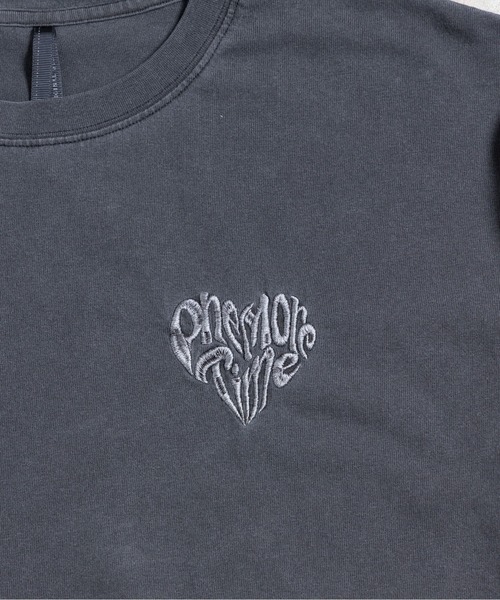 COMMON WARE(コモンウェアー)の「COMMONWARE:"HEART"ロゴ 刺繍 TEE S/S(Tシャツ/カットソー・メンズ・スミクロ/ブラック・S/M/L/XL)」の21枚目の写真