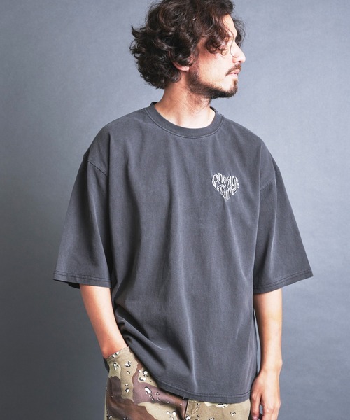 COMMON WARE(コモンウェアー)の「COMMONWARE:"HEART"ロゴ 刺繍 TEE S/S(Tシャツ/カットソー・メンズ・スミクロ/ブラック・S/M/L/XL)」の12枚目の写真