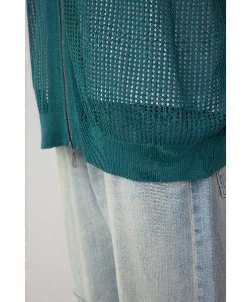 セール】【窪塚洋介さん着用アイテム】ポロ襟ジップニット