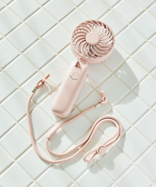 FREAK'S STORE（フリークスストア）の「PRISMATE/プリスメイト 大風量ダブルファン カラビナ付（生活家電・レディース・ターコイズブルー/ホワイト/ピンク・ONE SIZE）」の8枚目の写真