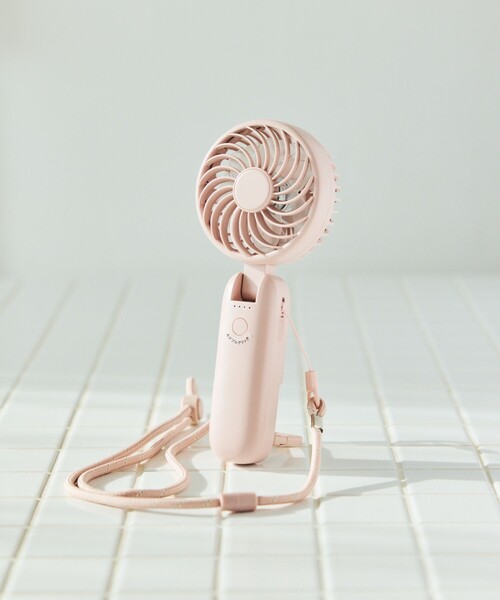 FREAK'S STORE（フリークスストア）の「PRISMATE/プリスメイト 大風量ダブルファン カラビナ付（生活家電・レディース・ターコイズブルー/ホワイト/ピンク・ONE SIZE）」の10枚目の写真