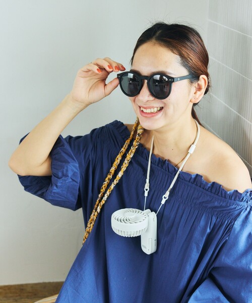 FREAK'S STORE（フリークスストア）の「PRISMATE/プリスメイト 大風量ダブルファン カラビナ付（生活家電・レディース・ターコイズブルー/ホワイト/ピンク・ONE SIZE）」の12枚目の写真