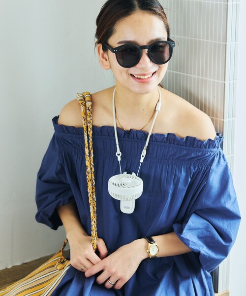 FREAK'S STORE（フリークスストア）の「PRISMATE/プリスメイト 大風量ダブルファン カラビナ付（生活家電・レディース・ターコイズブルー/ホワイト/ピンク・ONE SIZE）」の15枚目の写真