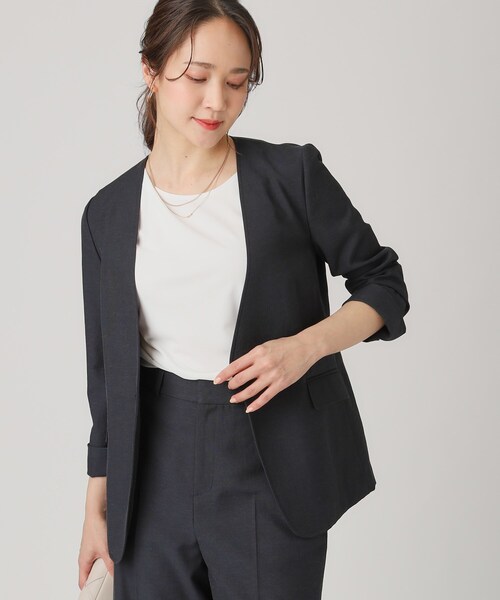 ESTNATION / ノーカラージャケット｜ESTNATION ONLINE STORE