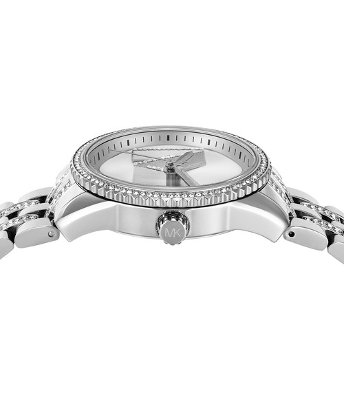 MICHAEL KORS(マイケルコース)の「マイケル・コース 腕時計 レディース アナログ ステンレス MK7542(アナログ腕時計・レディース・シルバー・FREE)」の4枚目の写真