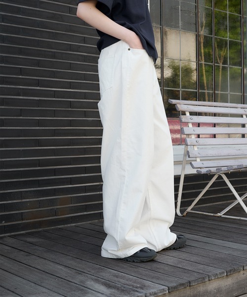 wide buggy cotton pants/ワイドバギーコットンパンツ（その他