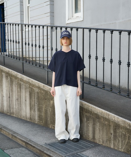 Regen Glanz(レーゲングランツ)の「wide buggy cotton pants/ワイドバギーコットンパンツ(その他パンツ・メンズ・ブラック/ライトホワイト/チャコールグレー・SMALL/MEDIUM/LARGE)」の16枚目の写真