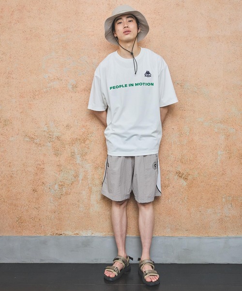 Kappa（カッパ）の「【水陸両用】【Kappa】切り替えスイムショーツ（その他パンツ・メンズ・グレー/グリーン/チャコール・MEDIUM/LARGE）」の4枚目の写真