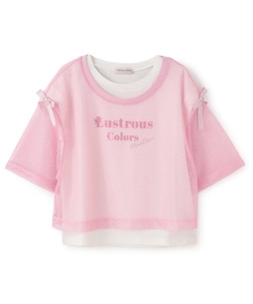 セール】メッシュTシャツセット（Tシャツ/カットソー）｜mezzo