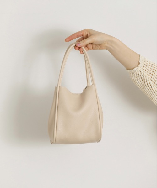 3wayフェイクレザーミニバッグ（ハンドバッグ）｜Lunea（ルネア）の