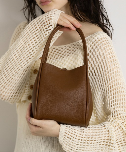 3wayフェイクレザーミニバッグ（ハンドバッグ）｜Lunea（ルネア）の