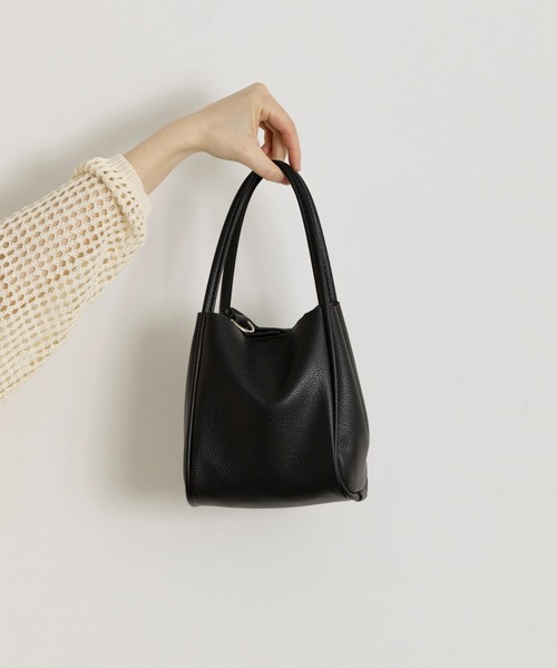 【大人気！】PRIMA CLASSE☆フェイクグレニーレザーバッグBlak 大人気！】PRIMA CLASSE☆フェイクグレニーレザーバッグBlak
