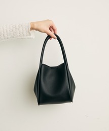 Lunea（ルネア）の「3wayフェイクレザーミニバッグ/ポーチ&２種類のショルダー紐付き（ハンドバッグ）」