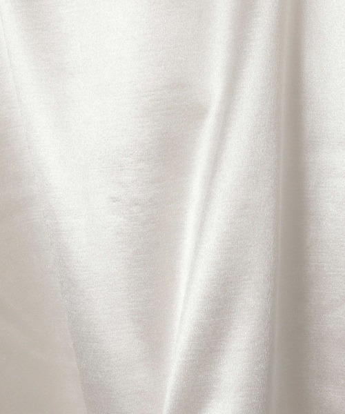 A part by(アパートバイ)の「ストレッチサテンキャミ(キャミソール・レディース・ブラウン/オフホワイト/ブラック・FREE)」の8枚目の写真