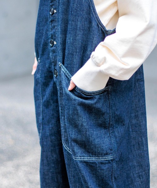 りんご　極美品　ダークグレー デニム調　オーバーオール スノーボード 50's~60's SWEET ORR OVERALLS 50年代 60年代 虹 レインボー