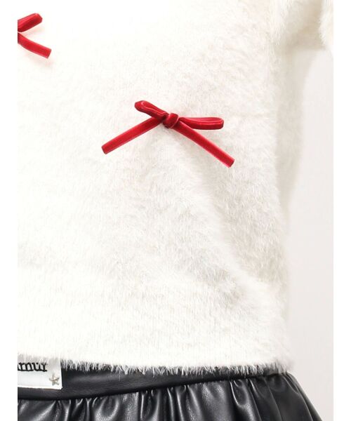 CALNAMUR（カルナムール）の「メニーリボンシャギーニット（ニット/セーター・レディース・ブラック/ライトブルー/ホワイト・FREE）」の17枚目の写真